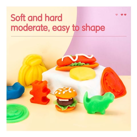 DELI EH700 PLASTICINE 6C PACK 336G
