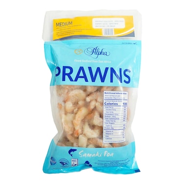 Alpha Prawn Pealed &amp;Deveined Medium 500G
