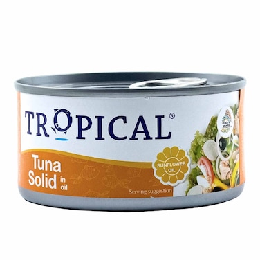 Tropical Tuna Solid In Oil 170G