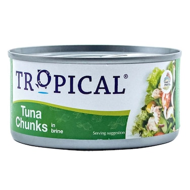 Tropical Tuna Chunks In Brine 170G