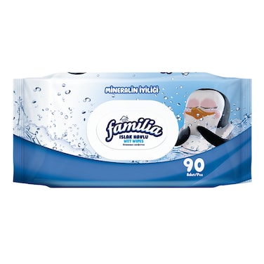 Familia Wet Wipes 90S Mineral