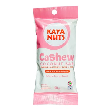 Kaya Cashew Bars Plain 45G