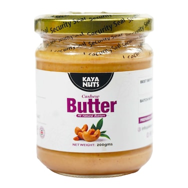 Kaya Cashew Butter Plain 200G