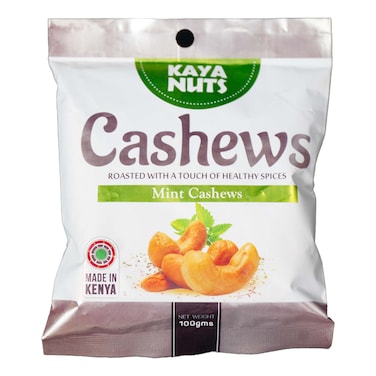 Kaya Mint Spiced Cashews 100G