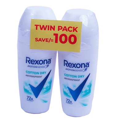 Rexona Roll On Cotton Women 2X50Ml
