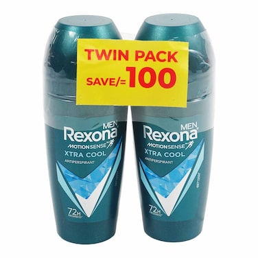 Rexona Roll on Extra Cool Men 2x50ml