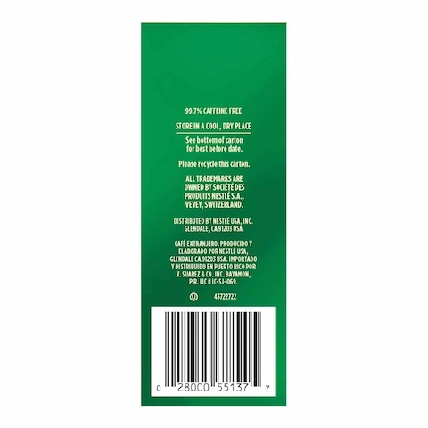 Nescafe Tasters Choice Decaf 16 Packets Instance Coffee 48G