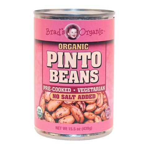 Brad&#39;S Pinto Beans, No Salt 439G