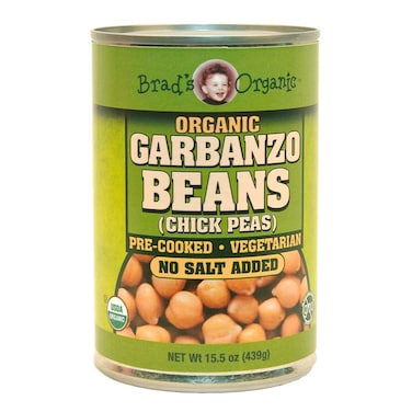 Brad'S Garbanzo Beans No Salt 439G