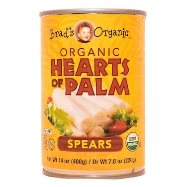 Brad'S Hearts Palm Slices Cans 400G