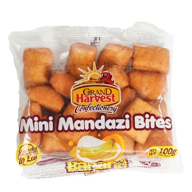 Mini Mandazi Bites Banana 100g