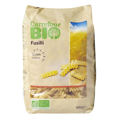 Carrefour Bio Torsade Fusilli Pasta 500g