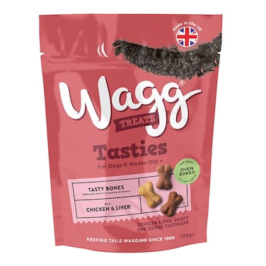 Wagg Dog Treats Tasty Bones 125G