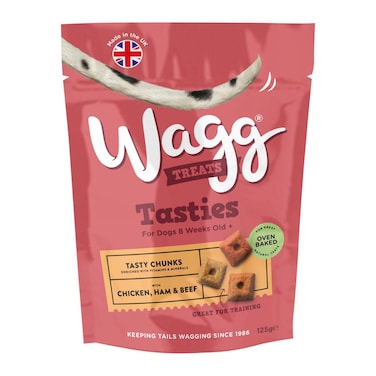 Wagg Dog Treats Tasty Chunks 125G