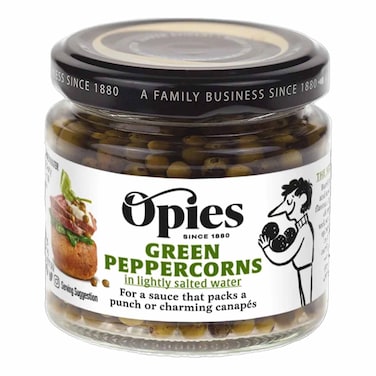 Opies Green Peppecorns In Lightly Salted Water 115G