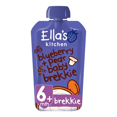 Ella&#39;S Kitchen Blueberry &amp; Pear brekkie 100G