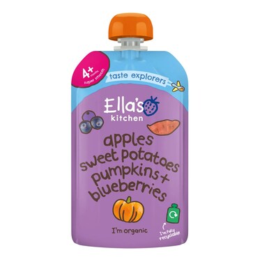 Ella's Kitchen apple Pumpkin &amp; Blueberries Baby Food 120G
