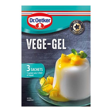Dr.Oetker Vege-Gel Sachet 3Pack 19.5G