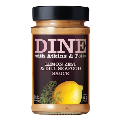 Atkins & Potts Sea Food Sauce Lemon & Dill 180G
