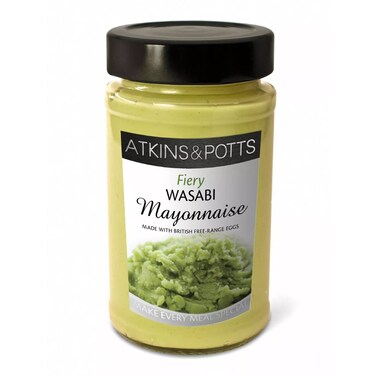 Atkins &amp; Potts Wasabi Mayonnaise 175G