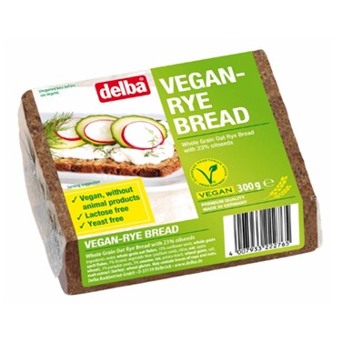 Delba Vegan Oat Bread 300G