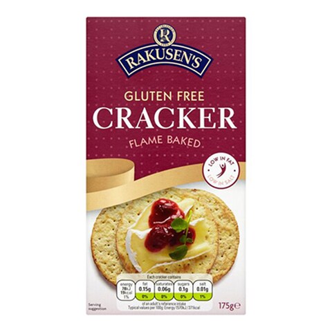 Rakusen&#39;S Gluten Free Cracker 175G