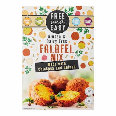 Free &amp; Easy Gluten and Dairy Free Falafel Mix With Chickpeas &amp; Quinoa