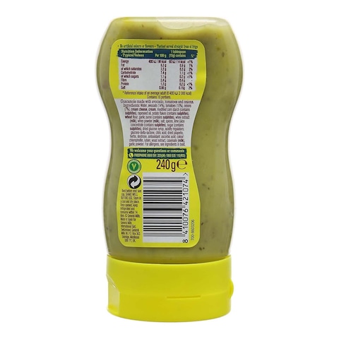 Old El Paso Squeeze Guacamole 240G