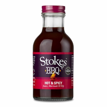 Stokes Hot &amp; Spicy Bbq Sauce 315G