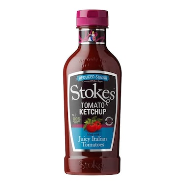 Stokes Reduced Sug Tomato Ketchup 475G