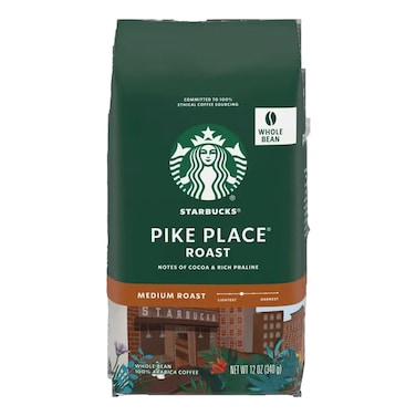 Starbucks Medium Pike Place Whole Bean 200G