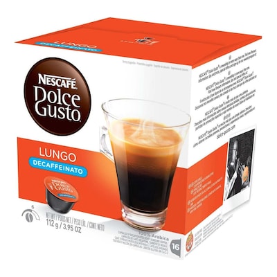 Nescafe Dolce Gusto Lungo Decaf 16Caps 112G