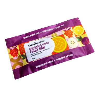 Grove &amp; Meadow Raspberry &amp;Mango Fruit Bar 30G