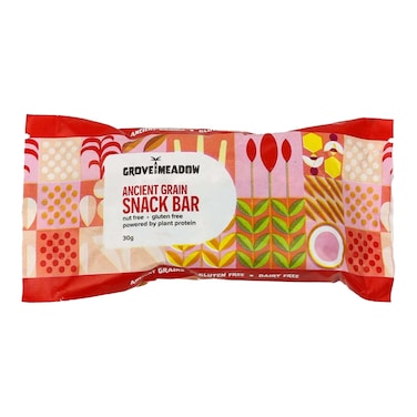 Grove &amp; Meadow Ancient Grain Snack Bar 30G