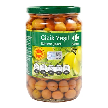 Carrefour Edremit Green Olive 400G