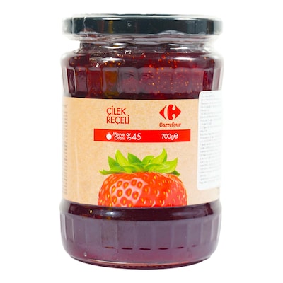 Carrefour Strawberry Jam 700G