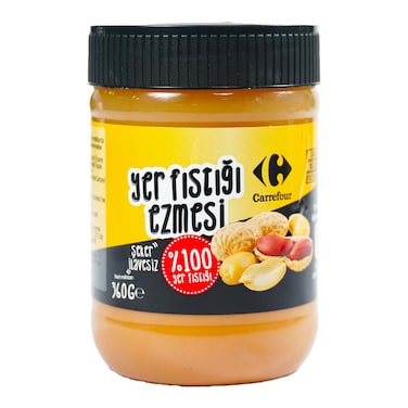 Carrefour 100% Peanut Butter No Sugar 360G