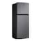 Von VRT-182NRAK Double Door Fridge - 181L, Dark Inox