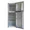 Ramtons Fridge 138L&nbsp;Double Door&nbsp;Silver Rf/349