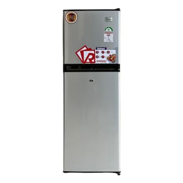 Ramtons Fridge 138L Double Door Silver Rf/349