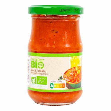 Carrefour Organic Tomato Sauce Vegetable+
