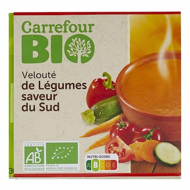 Carrefour Bio Southern Vegetables Soup 2+
