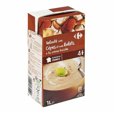 Carrefour Bolete Mushroom Soup 1L+