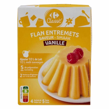 Carrefour Vanilla Flan 192g