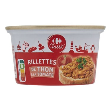 Carrefour  Tuna Tomato Rillettes 1/6+