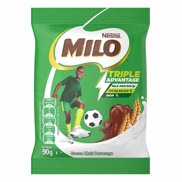 NESTLE MILO TRIPLE-A SACHET 90GM