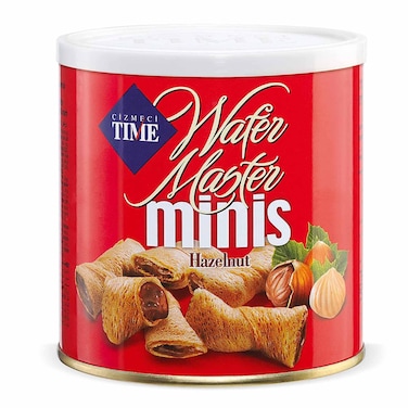 Wafer Masterminis Huzelnut Cream Tin 120G