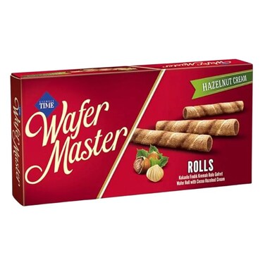 Wafer Masterhazelnut Cream Rolls 65G