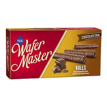 Wafer Mastercapucino Cream Rolls 65G