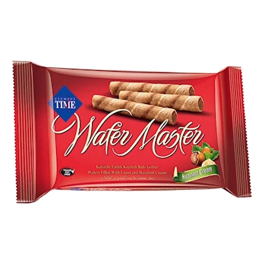 Wafer Master Huzelnut Cream Roll Fp 27G